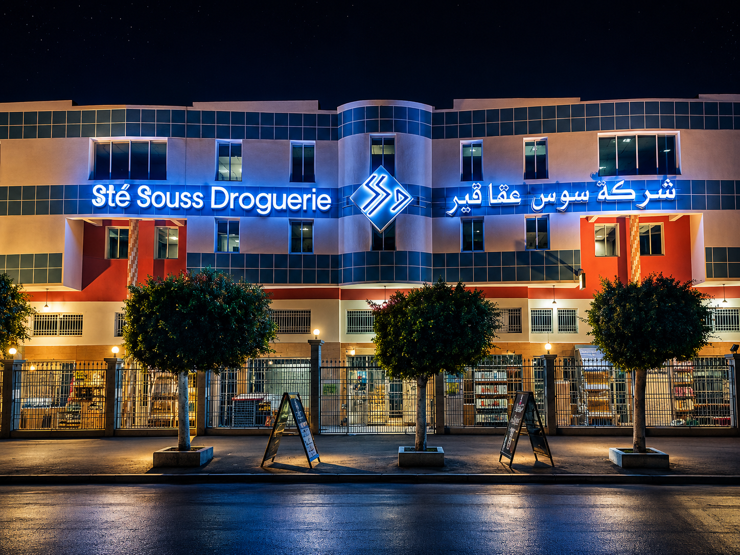 Dépôt de matériaux de construction Souss Droguerie à Agadir
