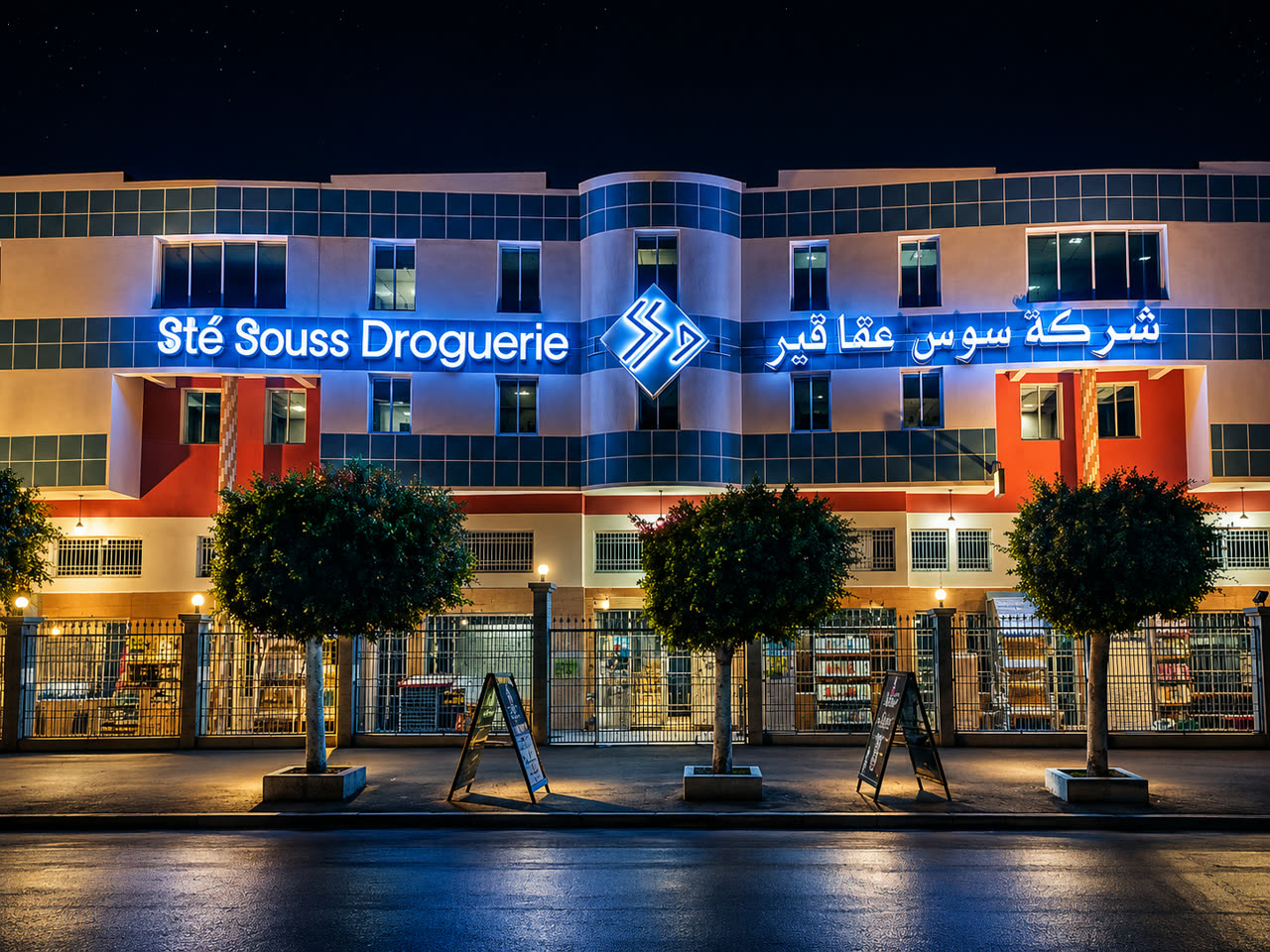 Dépôt de matériaux de construction Souss Droguerie à Agadir